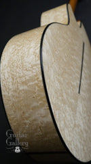 Strahm Birdseye Maple Eros Guitar back