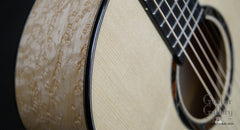 Strahm Birdseye Maple Eros Guitar detail