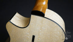 Strahm Birdseye Maple Eros Guitar heel