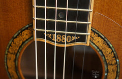 Petros Tunnel 13 guitar engraved fretboard