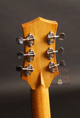 T Drew Heinonen Parlor guitar headstock back