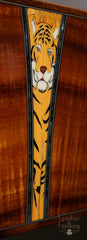 Leach guitar tiger end graft inlay