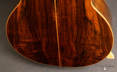 Tippin Bravado Brazilian rosewood guitar lower back