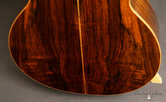 Tippin Bravado Brazilian rosewood guitar lower back