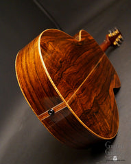 Tippin Bravado Brazilian rosewood guitar back