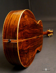 Tippin Bravado Brazilian rosewood guitar glam shot back