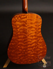 Thompson TMD guitar quilted mahogany back