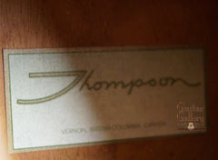 Thompson TMD guitar label