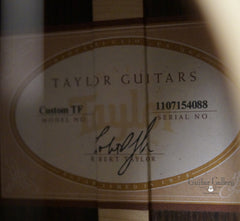 Taylor Custom Shop 12-Fret GC Brazilian Rosewood Guitar