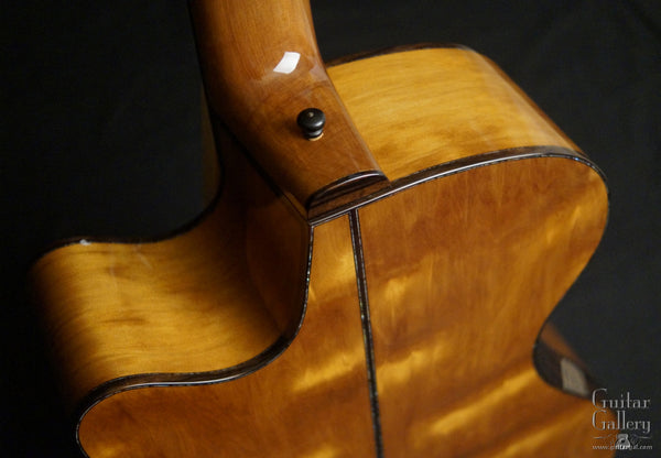 L.J. Williams WhiteBait Ancient Kauri Guitar with Sea Turtle Inlay ...