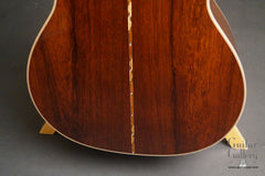 Takamine EF75M-TT guitar low back