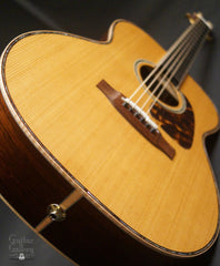 Takamine EF75M-TT guitar end