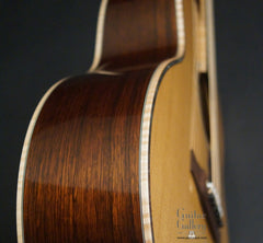 Takamine EF75M-TT guitar side detail