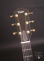 Taylor TF BTO guitar headstock