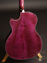 purple Taylor guitar