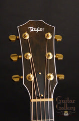 Taylor 614ce purple guitar headstock