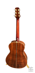 Tippin Crescendo guitar Brazilian rosewood full back view
