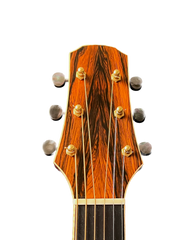 Tippin Crescendo guitar Brazilian rosewood headstock