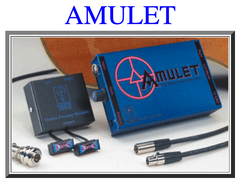 used Kraut custom guitar Amulet pickup system