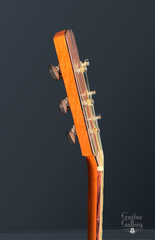 Urlacher modern D guitar side of headstock