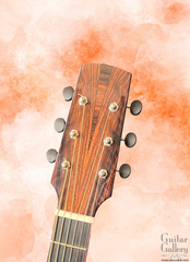Urlacher modern D guitar headstock