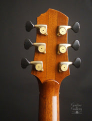 Wingert model E guitar headstock back
