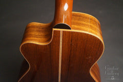 Wingert model E guitar down back
