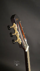 Wingert 12 fret African Blackwood guitar black onyx tuner buttons