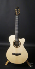 Wingert 12 fret African Blackwood guitar at Guitar Gallery