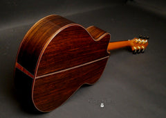 Wingert multi-scale guitar Indian rosewood back & sides