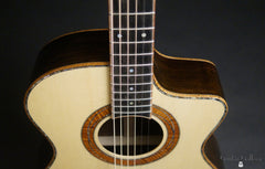 Zimnicki OMc guitar fretboard