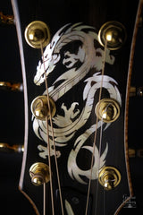 Zimnicki OMc guitar headstock inlay