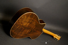 Zimnicki OMc guitar glam shot Brazilian rosewood back