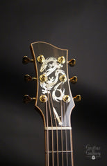 Zimnicki OMc guitar dragon headstock inlay