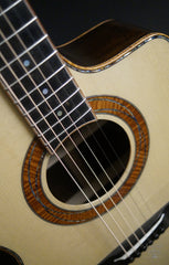 Zimnicki OMc guitar abalone purfling