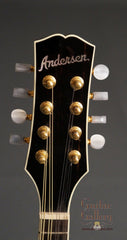 Andersen mandolin headstock