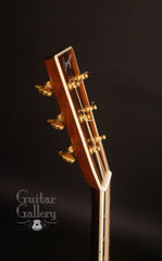 Bourgeois OMC 150 guitar bound headstock