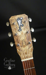 Bent Twig Parlor guitar headstock