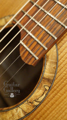 Bent Twig Parlor guitar rosette detail