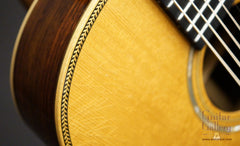 Froggy Bottom guitar herringbone detail