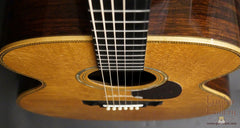 Froggy Bottom Brazilian rosewood guitar down front