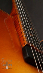 Tom Bills Natura Archtop Guitar elevated fretboard