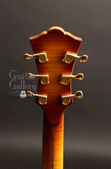 Tom Bills Natura Archtop Guitar headstock back