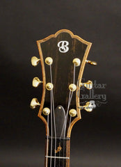 Tom Bills Natura Archtop Guitar headstock