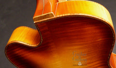 Tom Bills Natura Archtop Guitar heel