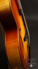 Tom Bills Natura Archtop Guitar binding
