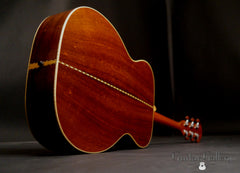 Bown OMX Honduran Rosewood guitar glam shot back