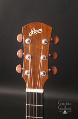 Bown OM guitar headstock