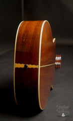 Bown OMX Honduran Rosewood guitar end view