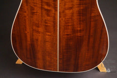 Branzell D guitar Bees Wing Mahogany back low